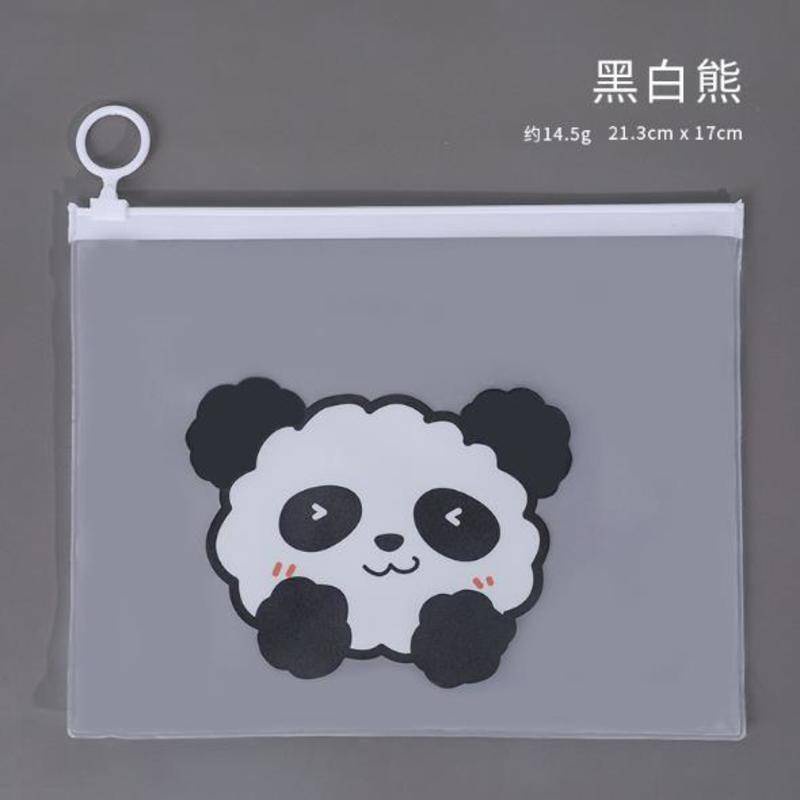 ⭐ iLado ⭐  Hộp bút chì thiết kế chia nilong chủ đề nhân vật túi zip nhỏ động vật hộp vải đựng đồ Hộp đựng hộp bút hologram bút cute theme bọc zip tiểu an văn phòng phẩm Đa Dụng túi đựng đồ dùng cá nhân hình