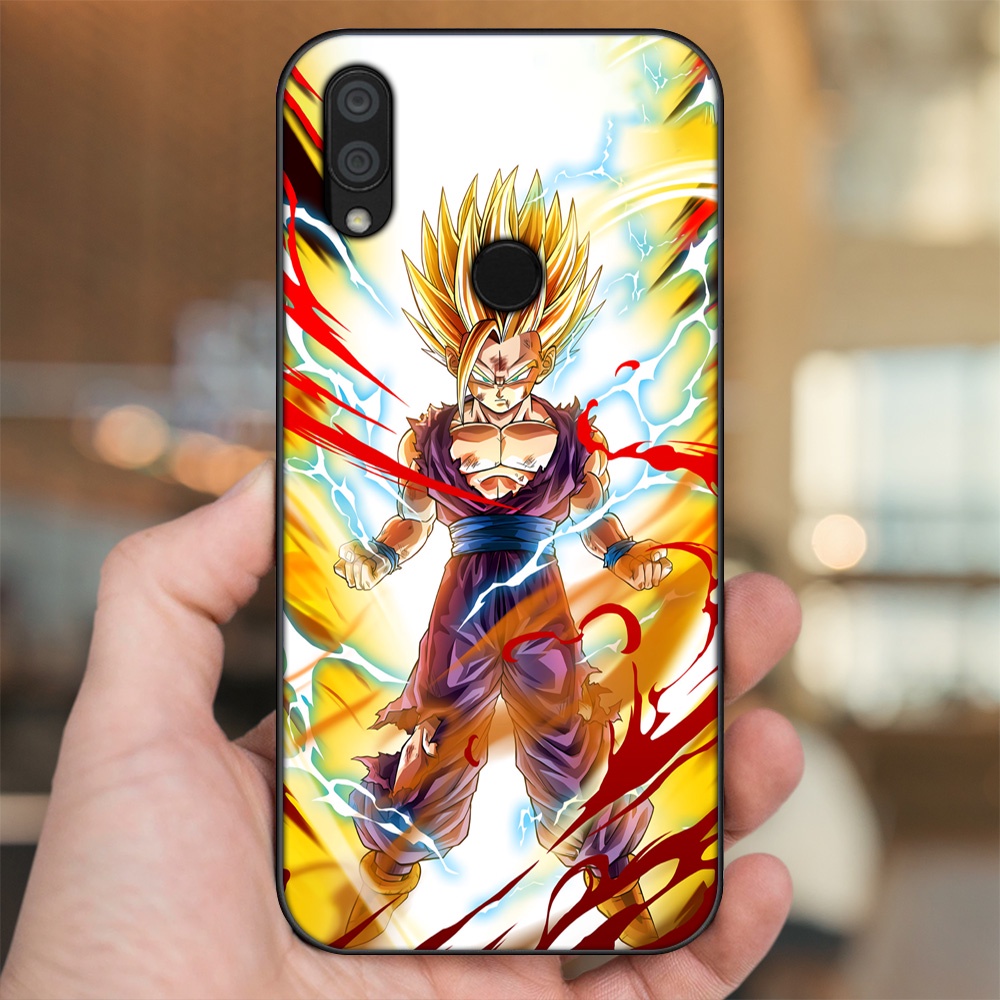 Ốp lưng Xiaomi Redmi 7 viền đen in hình Gohan Dragon Ball