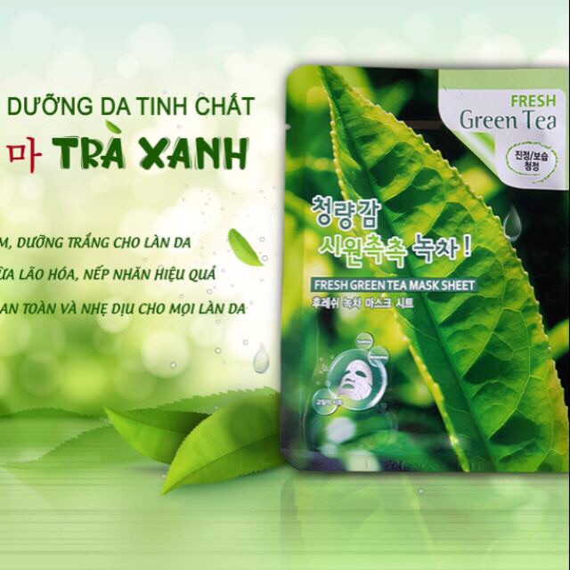 Mặt nạ 3w clinic trà xanh