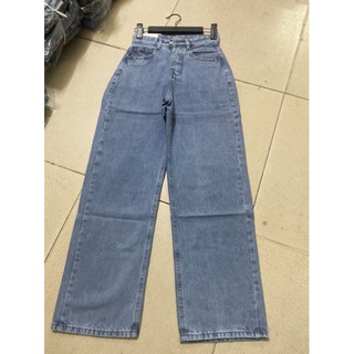 QUẦN JEANS ỐNG RỘNG ( ẢNH THẬT TẠI SHOP KÈM VIDEO)