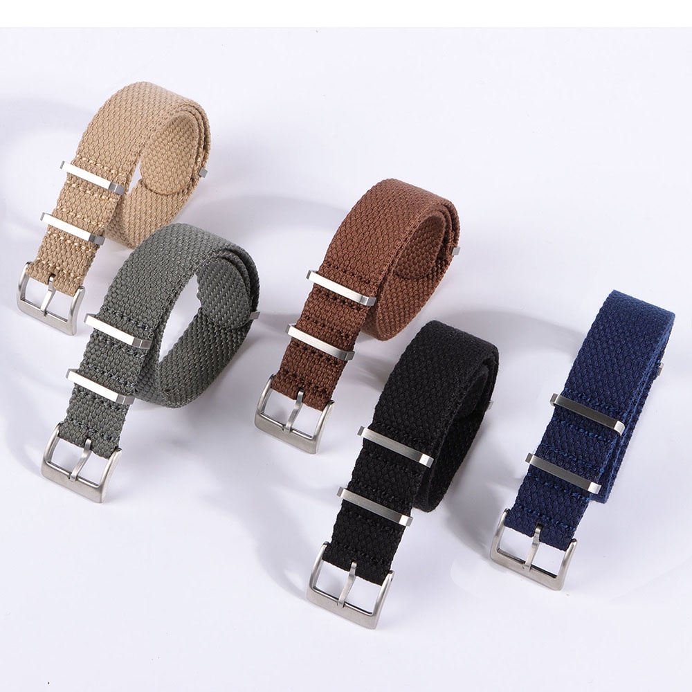 Dây Đeo Nylon Thể Thao Bền Bỉ Cho Đồng Hồ Samsung watch 3 41mm 45mm Huawei watch GT 20mm 22mm