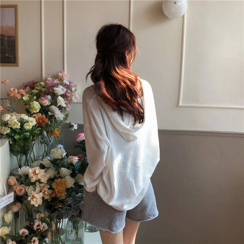 Áo hoodie form rộng phong cách hàn quốc cho nữ