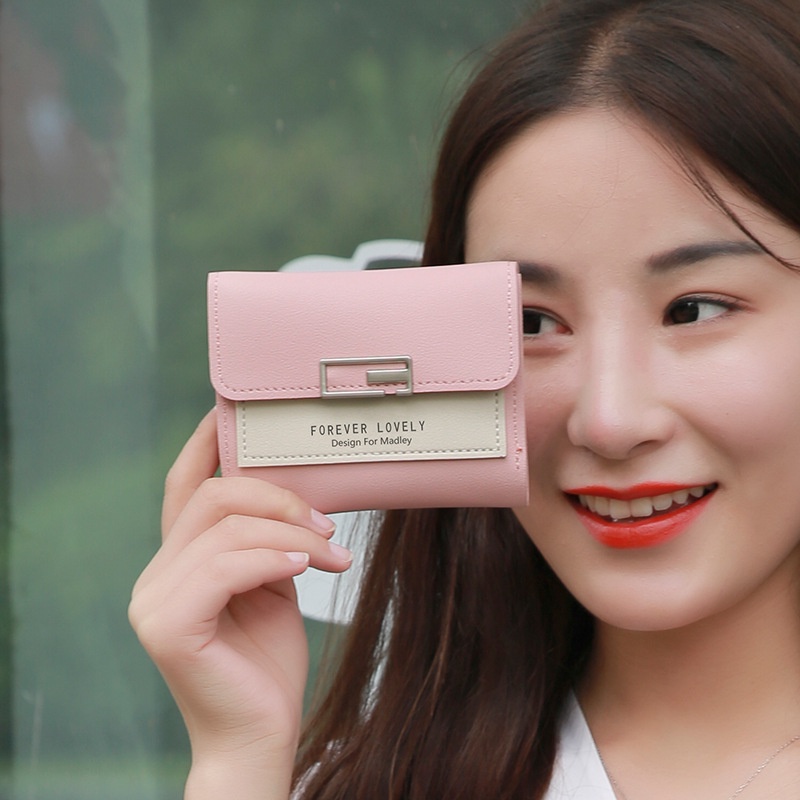Ví bóp nữ cầm tay Forever Lovely khóa kim loại TX134