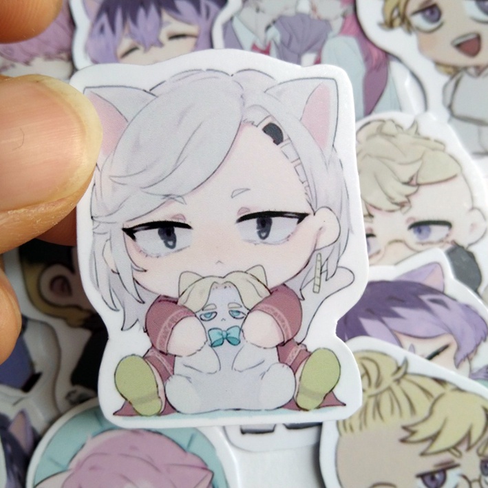 Sticker Hình dán Rindou Haitani Tokyo Revengers ảnh dán haitani tokyo revengers