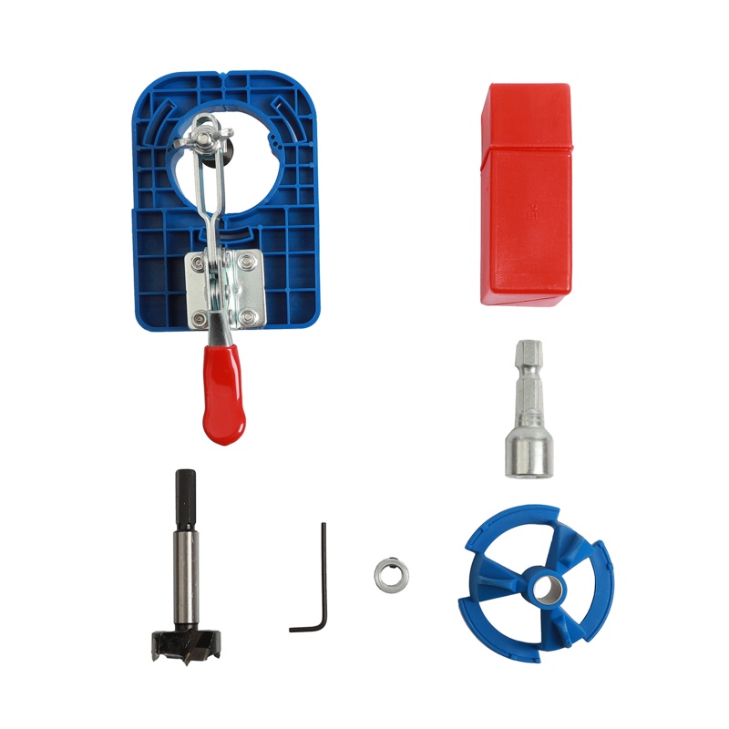 Dụng Cụ Định Vị Đục Lỗ Tròn Ba Trong Một Chuyên Dụng Làm Mộc