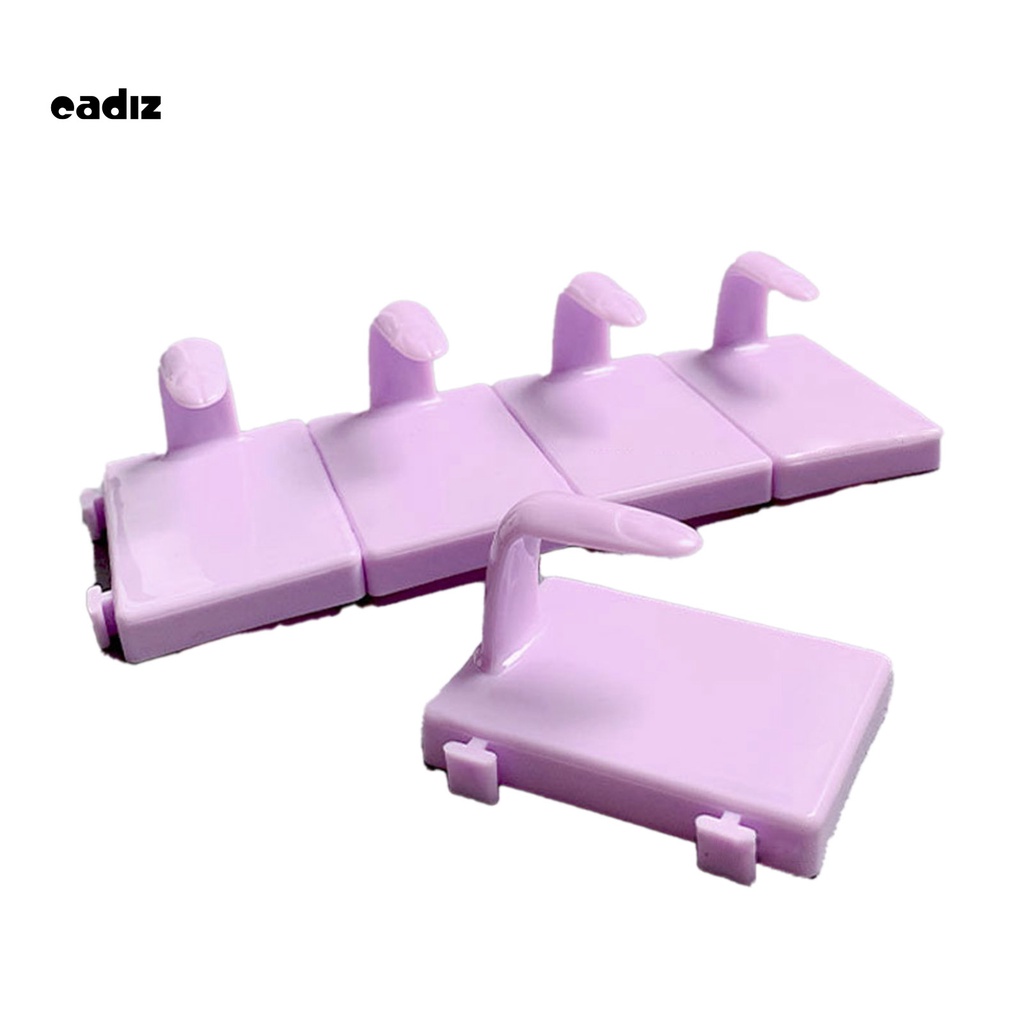 [Hàng mới về] Giá đỡ trưng bày lọ sơn móng tay có thể tái sử dụng tiện lợi