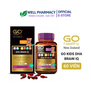 Viên uống GO KIDS DHA BRAIN IQ BỔ SUNG DHA CHO TRÍ NÃO CỦA BÉ