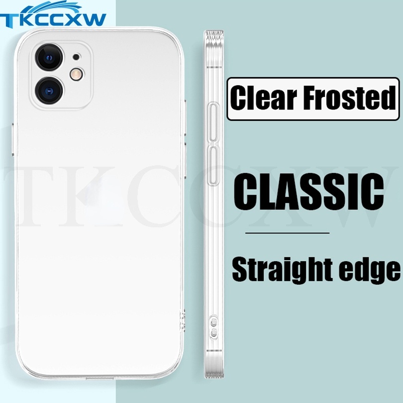Ốp Điện Thoại Silicon Trong Suốt Chống Sốc Cho for iPhone 12 13 Mini 11 12 13 Pro MAX XS MAX XR X 6 6S 7 8 Plus SE