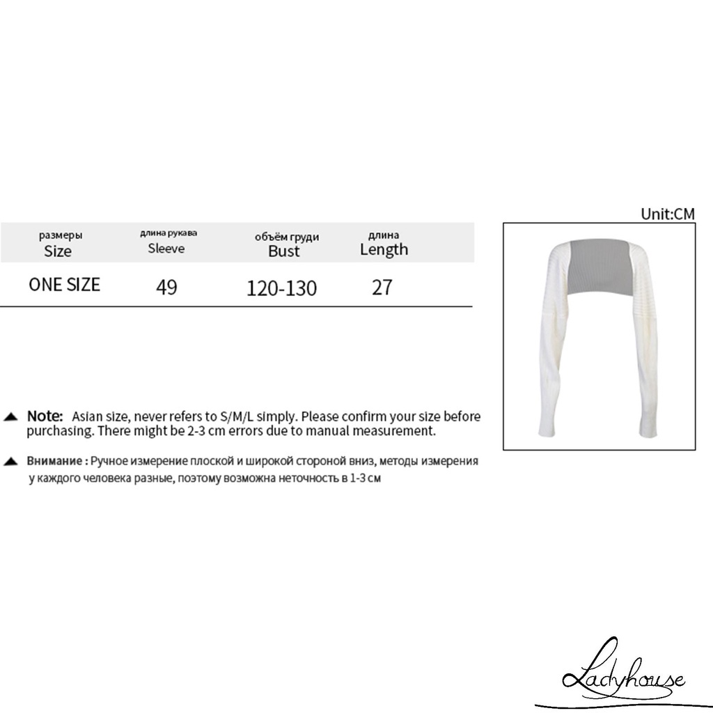 Áo Len Lửng Tay Dài Thời Trang Cho Nữ