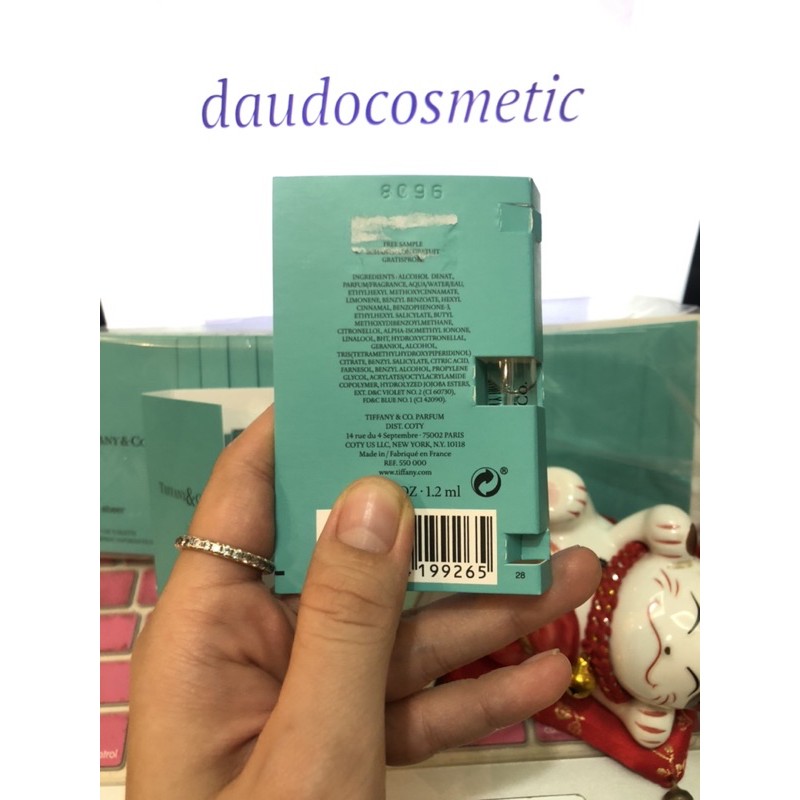 [ Vial nhiều mẫu ] Nước hoa Tiffany & Co EDP - Sheer EDT - Love for Her EDP 1.2ml | BigBuy360 - bigbuy360.vn