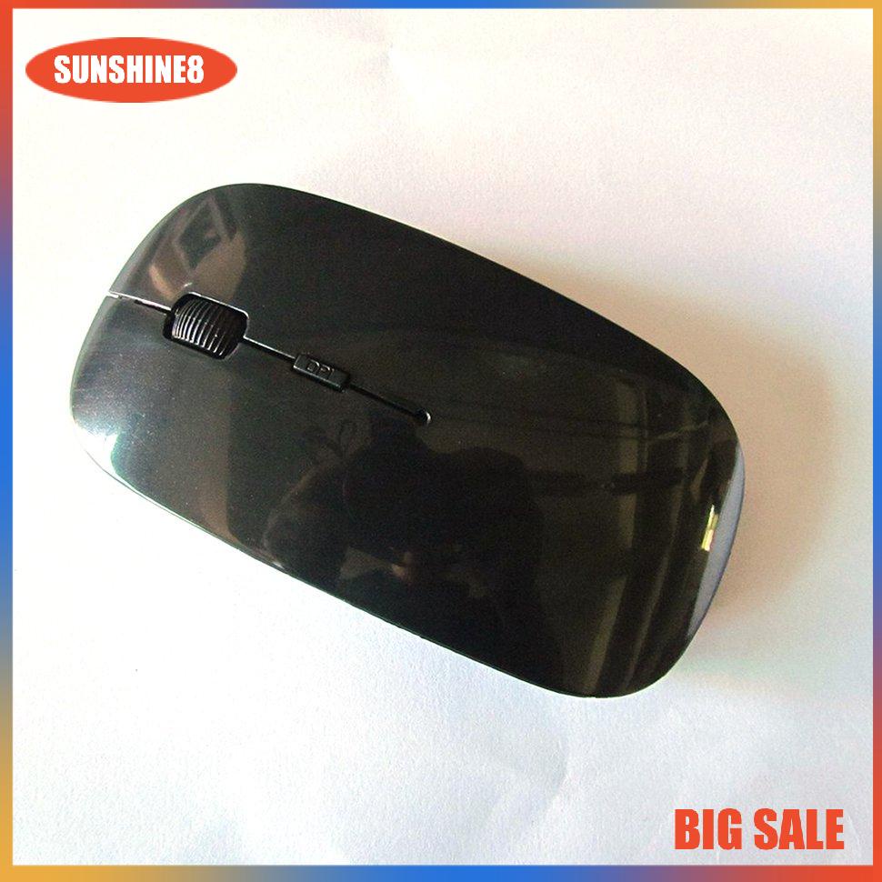 【SUN】Chuột không dây Chuột không dây Chuột quang di động di động siêu mỏng 2.4G với đầu thu USB