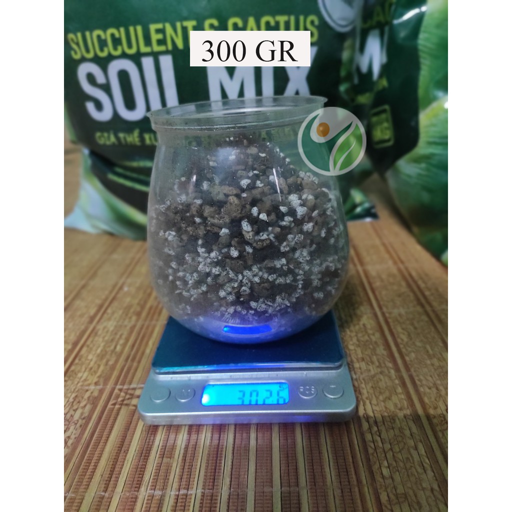 Đất trồng sen đá xương rồng cao cấp SOIL MIX - nongnghiepvn