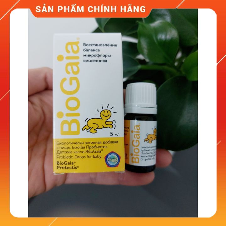 Men vi sinh Biogaia Protectis HÀNG NỘI ĐỊA men tiêu hóa chính hãng cho bé mẫu mới Bom.shop