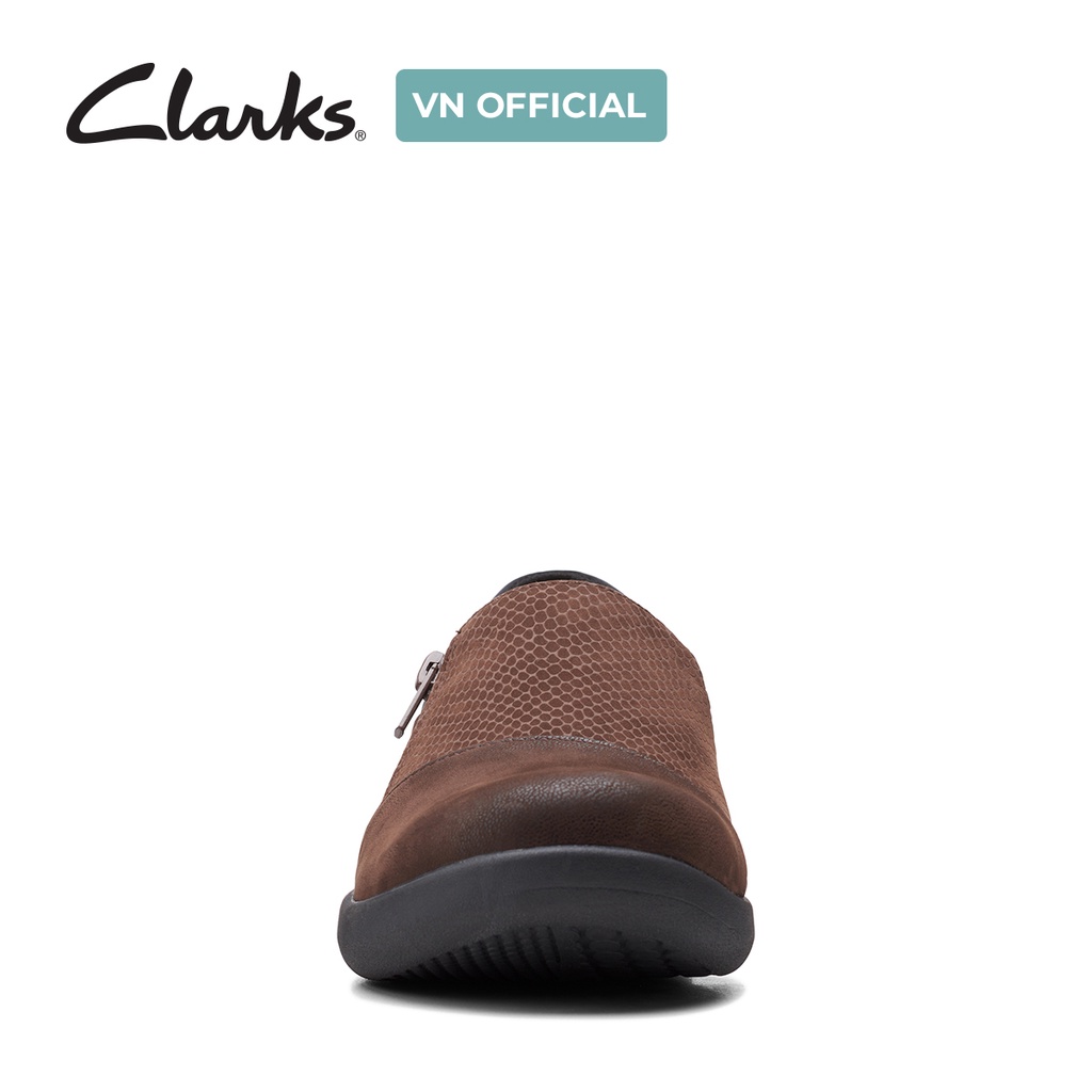 Giày Lười Nữ CLARKS Sillian2.0 Day màu Nâu