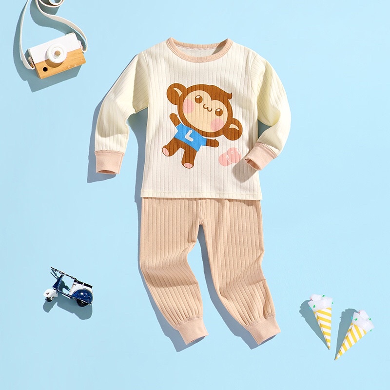 Bộ dài tay cho bé trai bé gái từ 10-22kg, hàng Quảng Châu cao cấp, cotton mềm đẹp