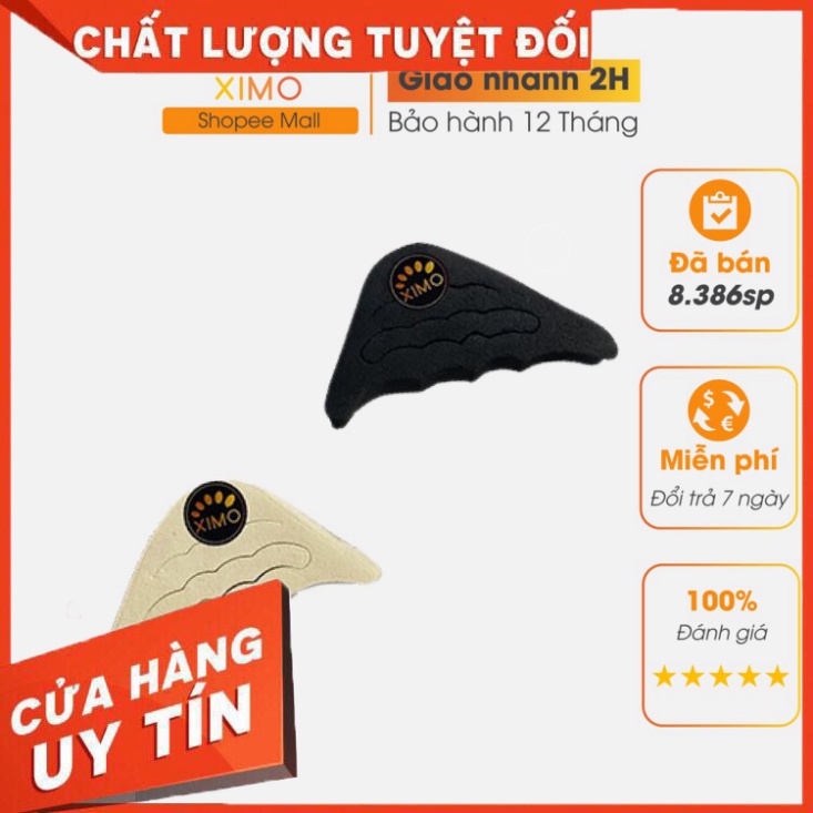 Cặp Lót Giày Cao Gót XIMO XLGCGC10 Đệm Êm Ngón Chân, Giảm Size Cho Giày Bị Rộng - Hàng nhập khẩu