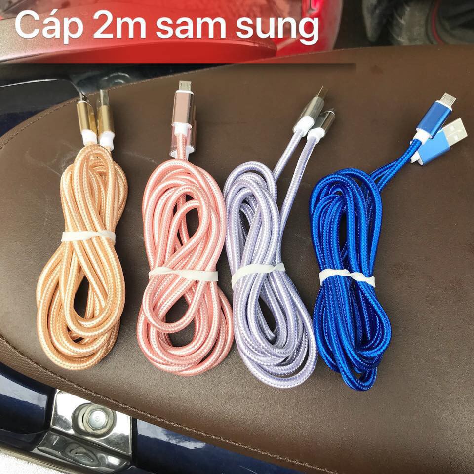 Dây Sạc Samsung, Iphone dài 3m loại đẹp