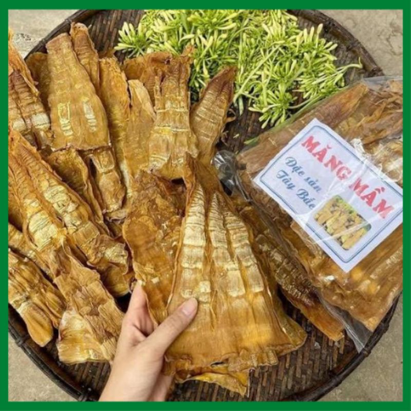 Măng khô loại măng bẹ, măng rừng sạch không hóa chất 1kg