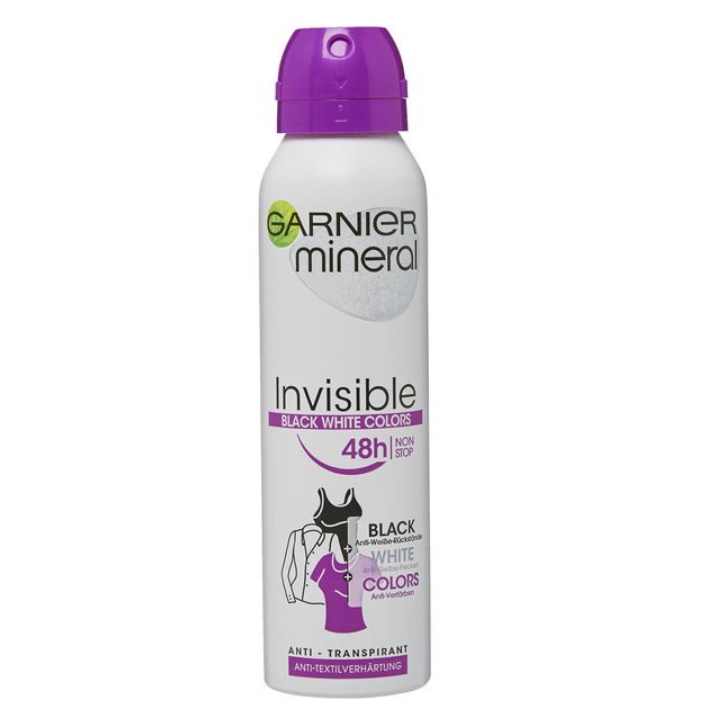 Xịt khử mùi cơ thể nam nữ Garnier Đức 150ml chống mồ hôi, khô thoáng 48h - Shop Viloet