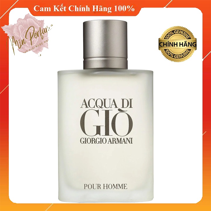 Nước Hoa Acqua Di Gio Pour Homme_Hương Thơm Lịch Lãm Cho Người Đàn Ông Thích Mùi Gỗ