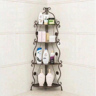 Kệ góc sắt nghệ thuật 4 tầng
