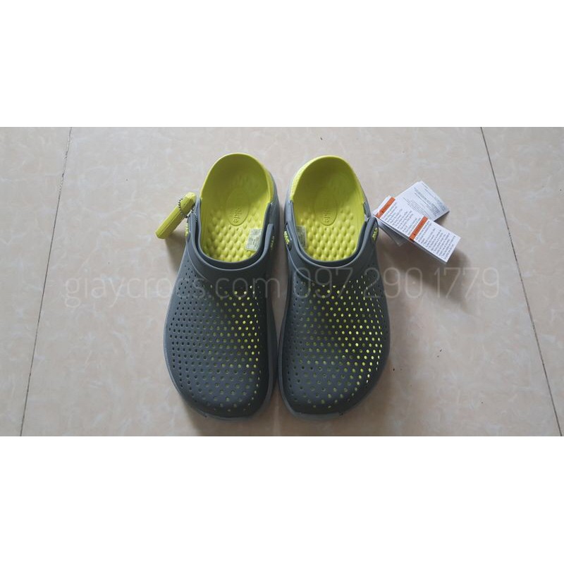 Dép sục Literide Cross Màu Ghi Chuối | BigBuy360 - bigbuy360.vn