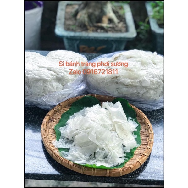 1kg bánh tráng rìa phơi sương dẻo