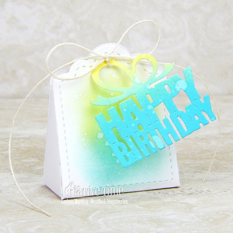 Khuôn Cắt Giấy Kim Loại Hình Chữ Happy Birthday