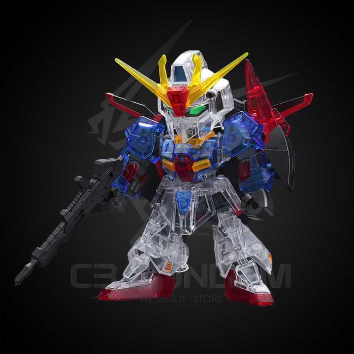 MÔ HÌNH GUNDAM BANDAI SD ZETA GUNDAM CROSS SILHOUETTE FRAME VER ( CLEAR COLOR) [LIMITED ITEM] SDCS