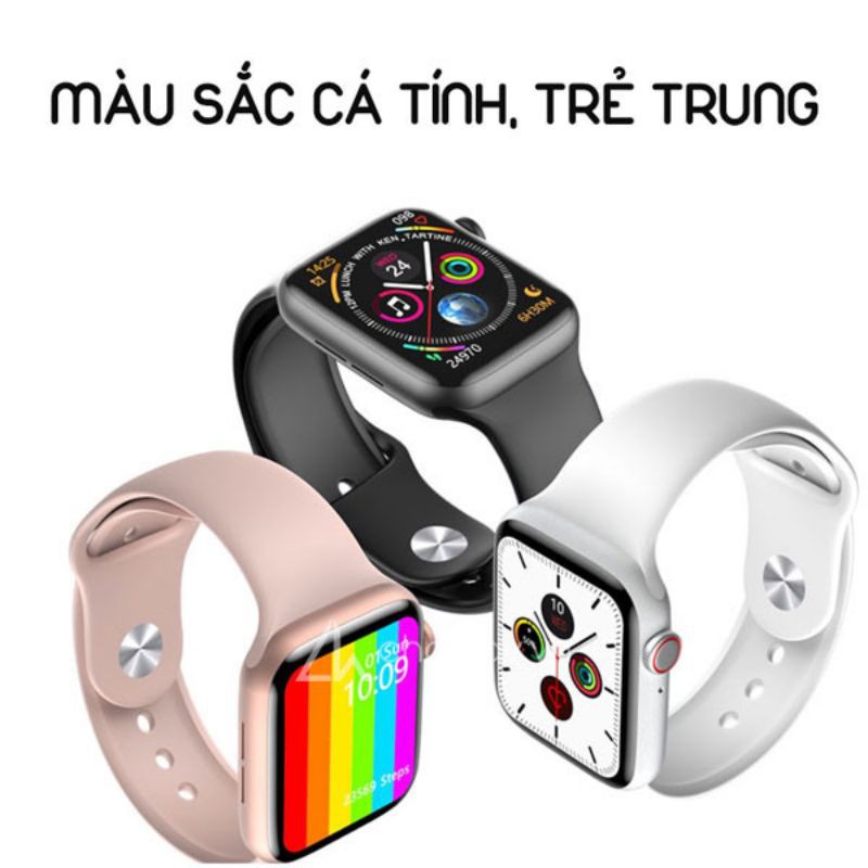 Đồng Hồ Thống Minh, Smart Watch W26, Kết Nối Bluetooth, Theo Dõi Sức Khỏe, Hỗ Trợ Đo Nhịp Tim, Đếm Số Bước Chân...