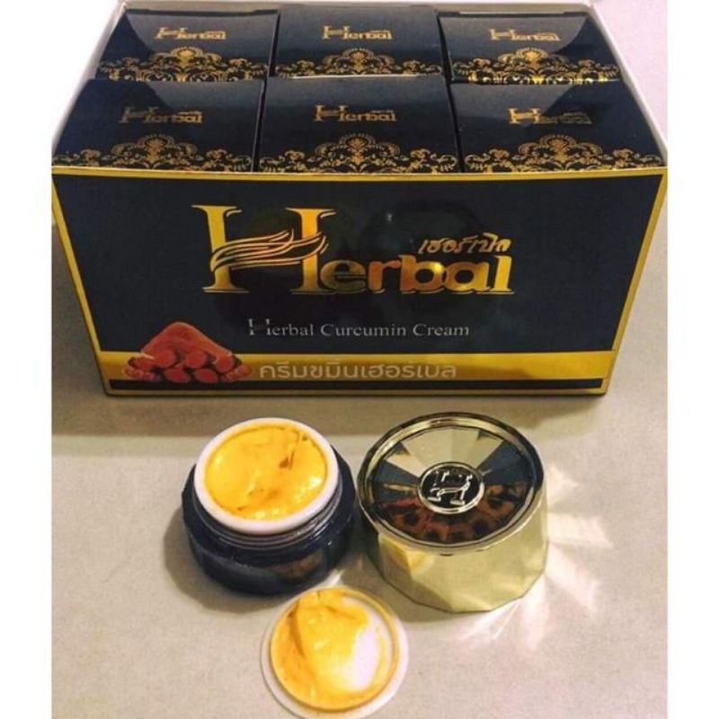 Bao Chuẩn0Kem Nghệ Herbal Thái Lan 5gr