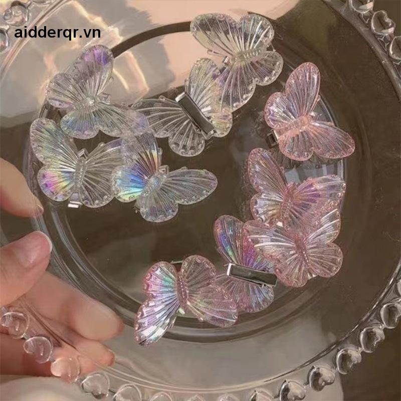 🌸🌸Kẹp Tóc Hình Bươm Bướm Nhiều Màu Xinh Xắn Cho Bé Gái