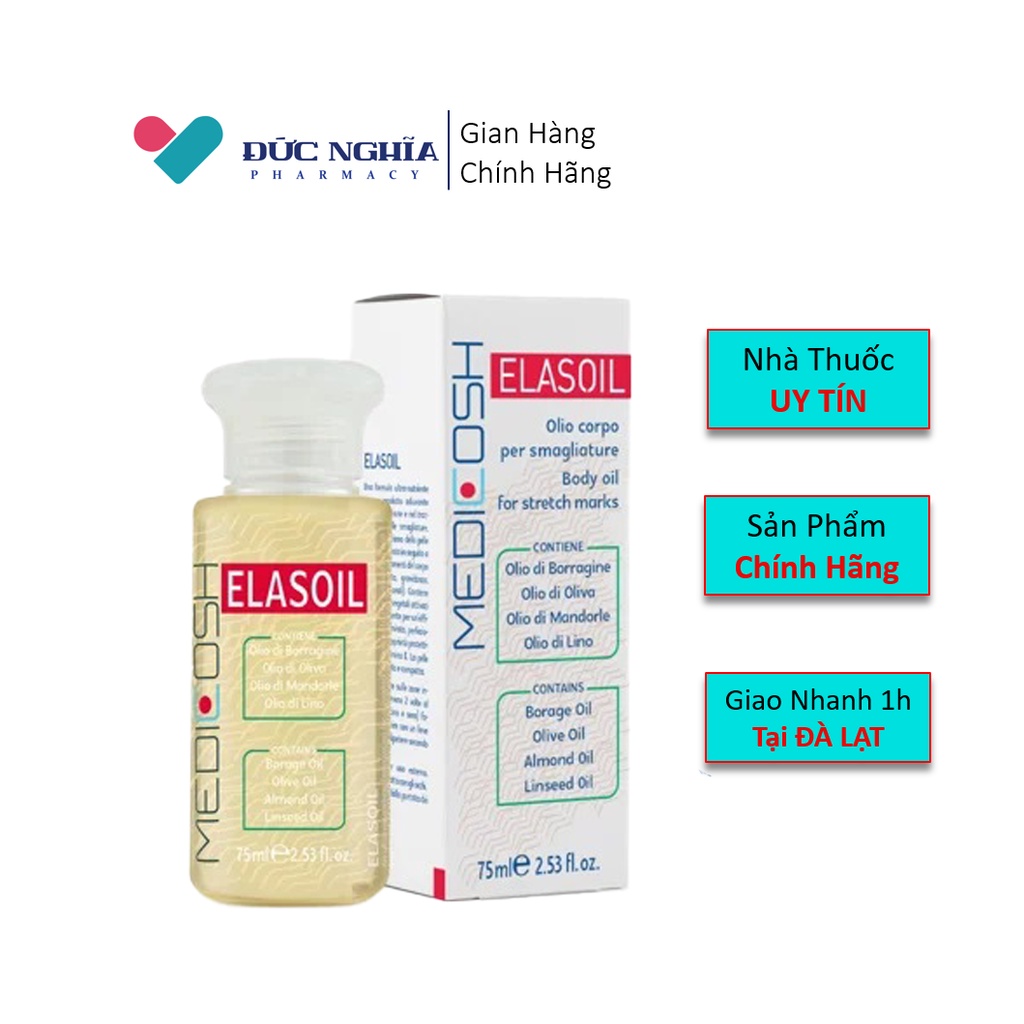 Kem Dưỡng Ẩm Medicosh Elasoil 75ml