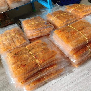 Bánh tráng cuốn sẵn muối nhuyễn hành phi