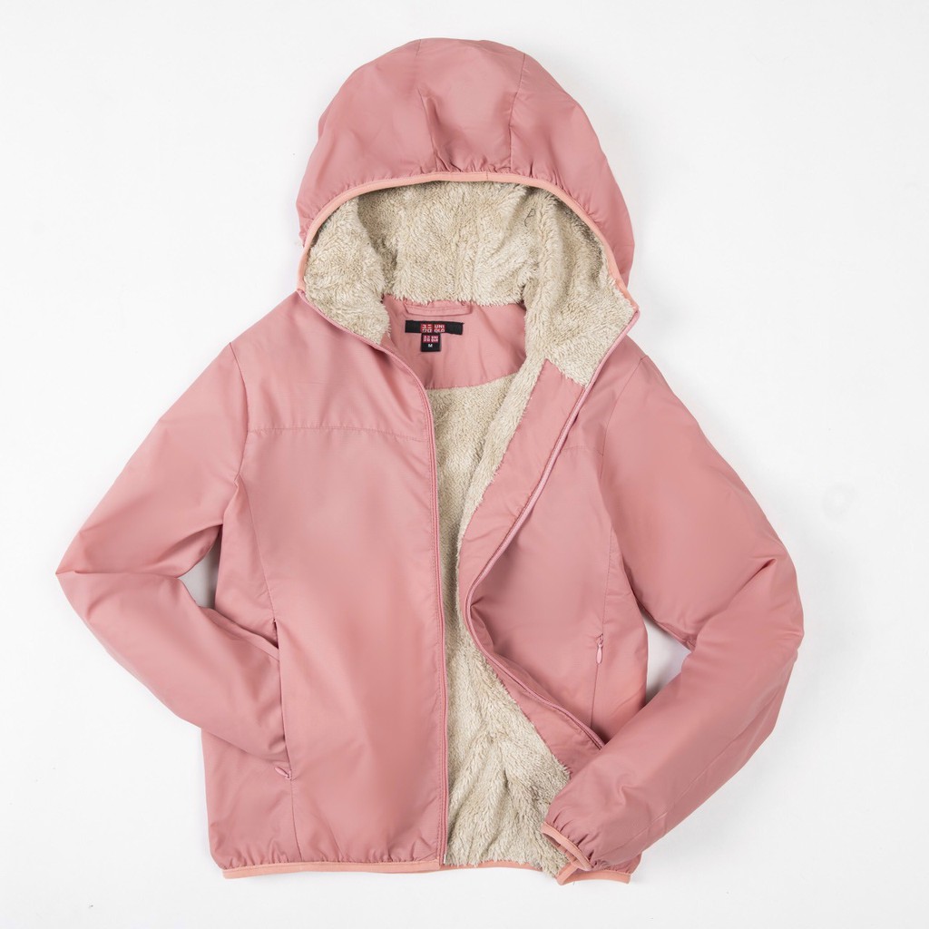 Áo gió nữ lót lông cừu cao cấp, giữ ấm cơ thể, chắn gió, chống nước, siêu tiện dụng | BigBuy360 - bigbuy360.vn