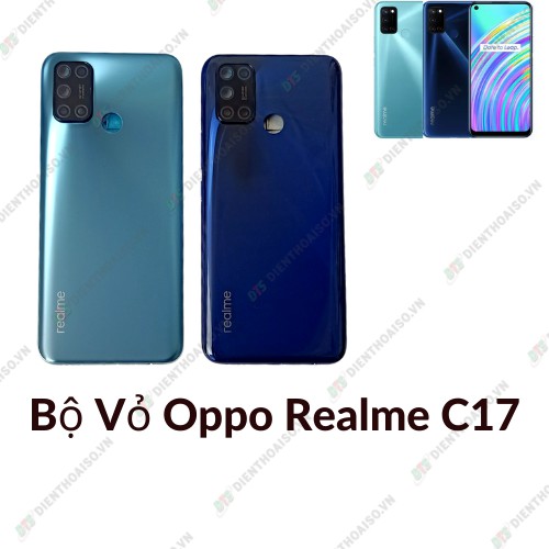 Bộ vỏ oppo c17 xanh dương ,xanh lá