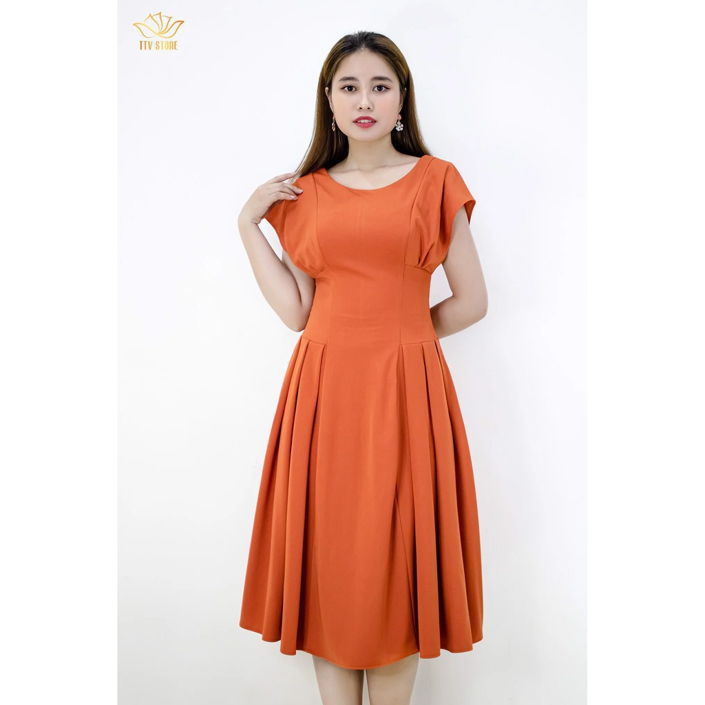 Đầm xòe tay con TTV Store -TTV545