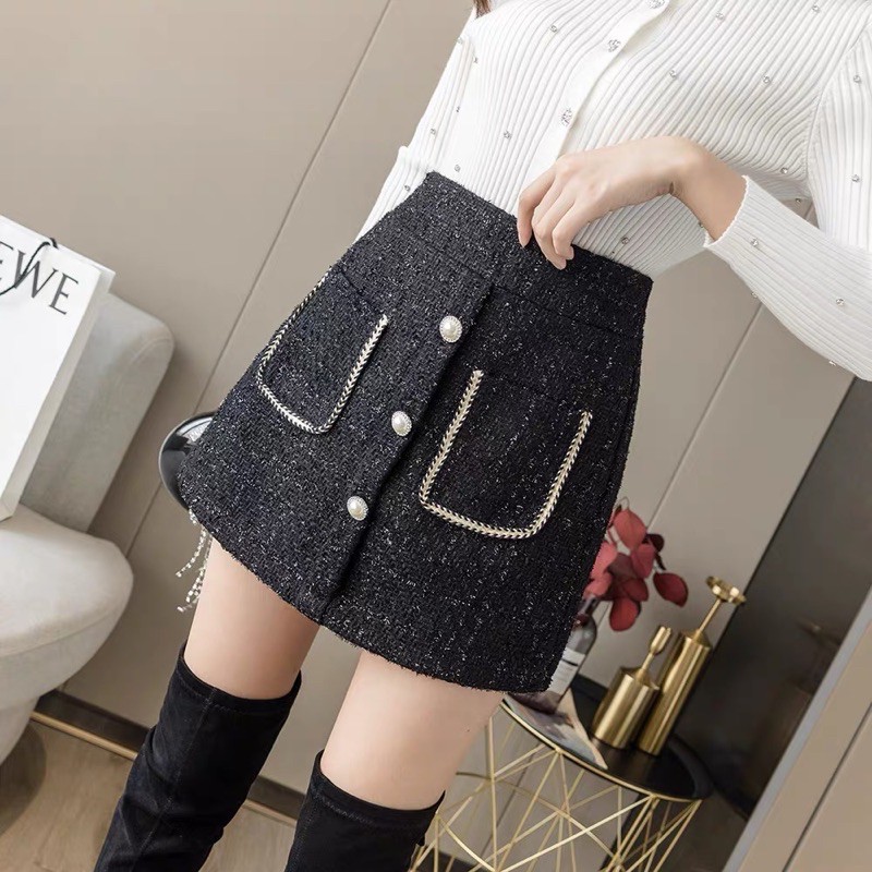 chân váy dạ bigsize kèm ảnh thật