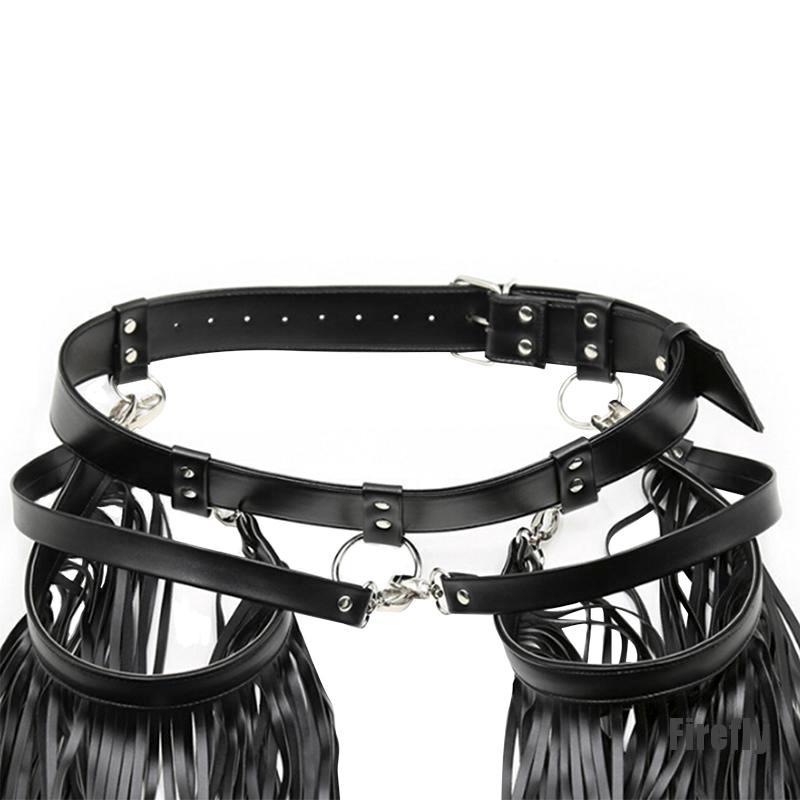 Thắt Lưng Da Pu Phối Tua Rua Thời Trang