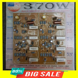 Mạch khuếch đại công suất 8 sò 370W