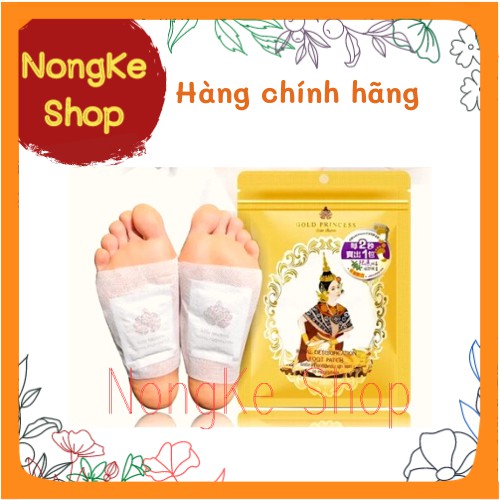 [100% THÁI] Miếng dán thải độc chân hoàng cung Thái lan