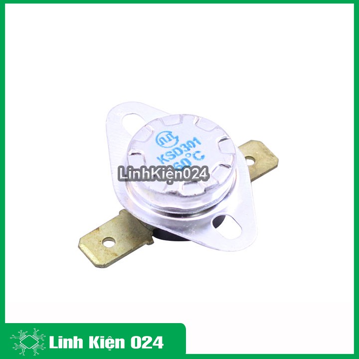 Relay Nhiệt KSD301(250V-10A) từ 60°C - 185°C