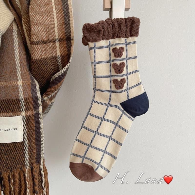 COMBO 8 ĐÔI TẤT HOA CÂY THÔNG