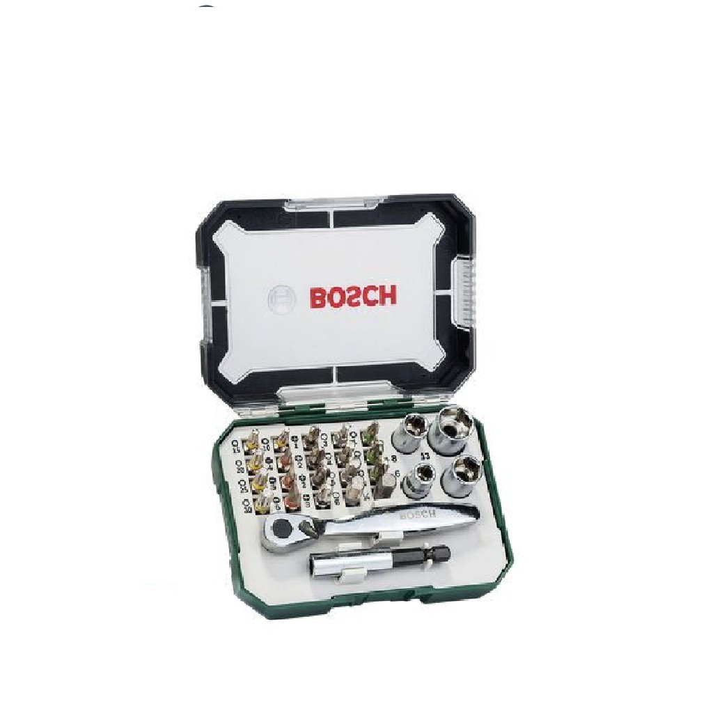 Bộ dụng cụ ốc vít 26 món Bosch