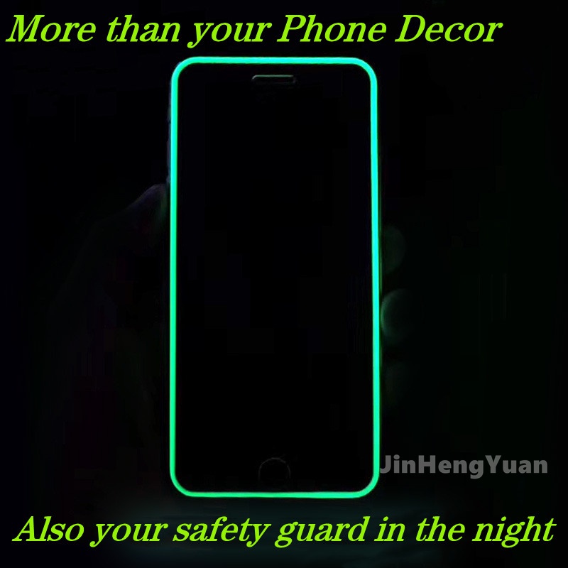 Cường lực họa tiết phát quang thích hợp cho Iphone 12 11 13 Pro Max 12mini 13mini 7 8 Plus Xr X Xs