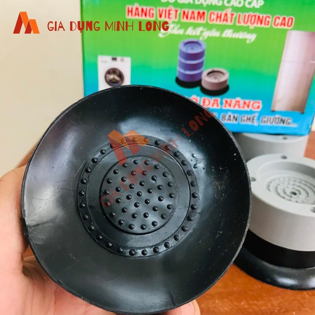 Chân đỡ máy giặt, tủ lạnh, chống rung, bộ 4 chiếc