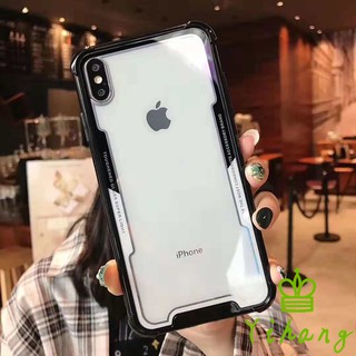 iPhone XS Max XR Tempered Glass Hard Back Case