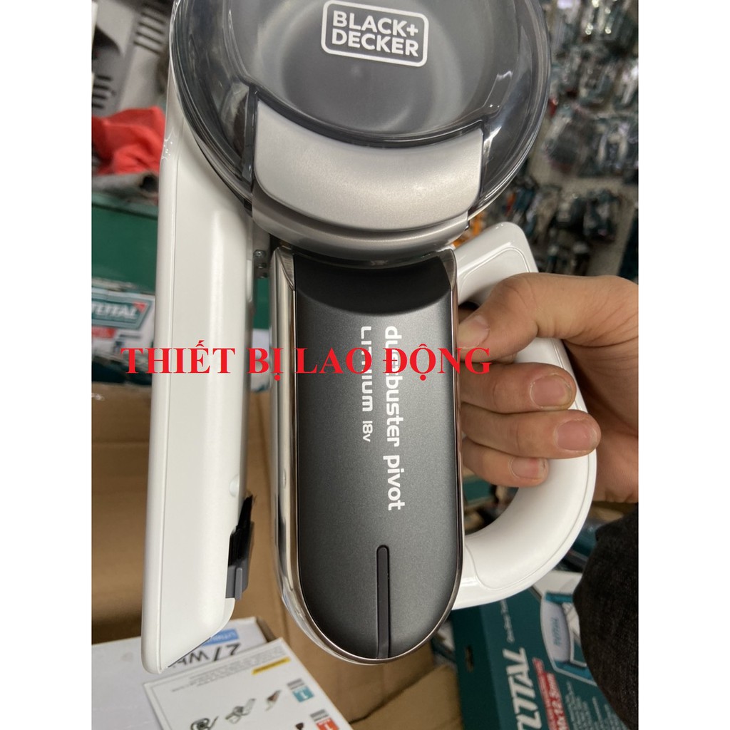 18V Máy hút bụi dùng pin lithium Black +Decker PV1820L