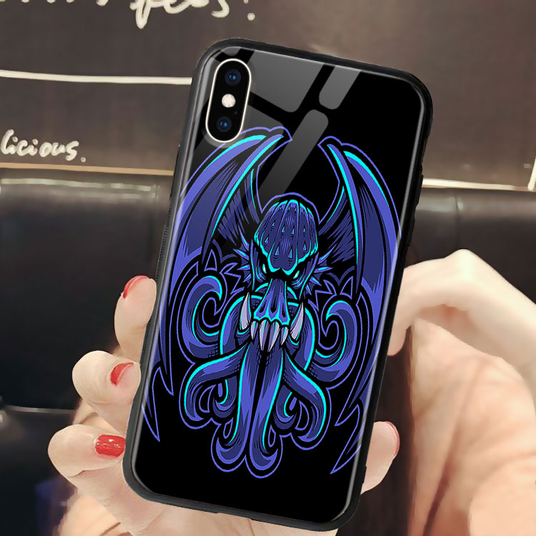 Ốp Lưng Kính Cường Lực In Hình Illustrator CITYSHOP68 Cho Iphone 12 11 Pro Max Xs Max Xr X 6 6S 7 8 Plus