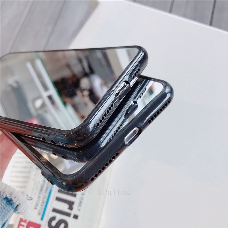 Samsung Galaxy A21s A20s A51 A71 A70 A50 A50 A30s A11 Note 20 10 8 9 S8 S9 S10 5G S10e Ốp điện thoại TPU dẻo mặt gương trang điểm sang trọng | BigBuy360 - bigbuy360.vn